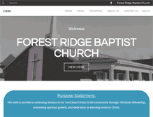 Tablet Screenshot of frbcdayton.org